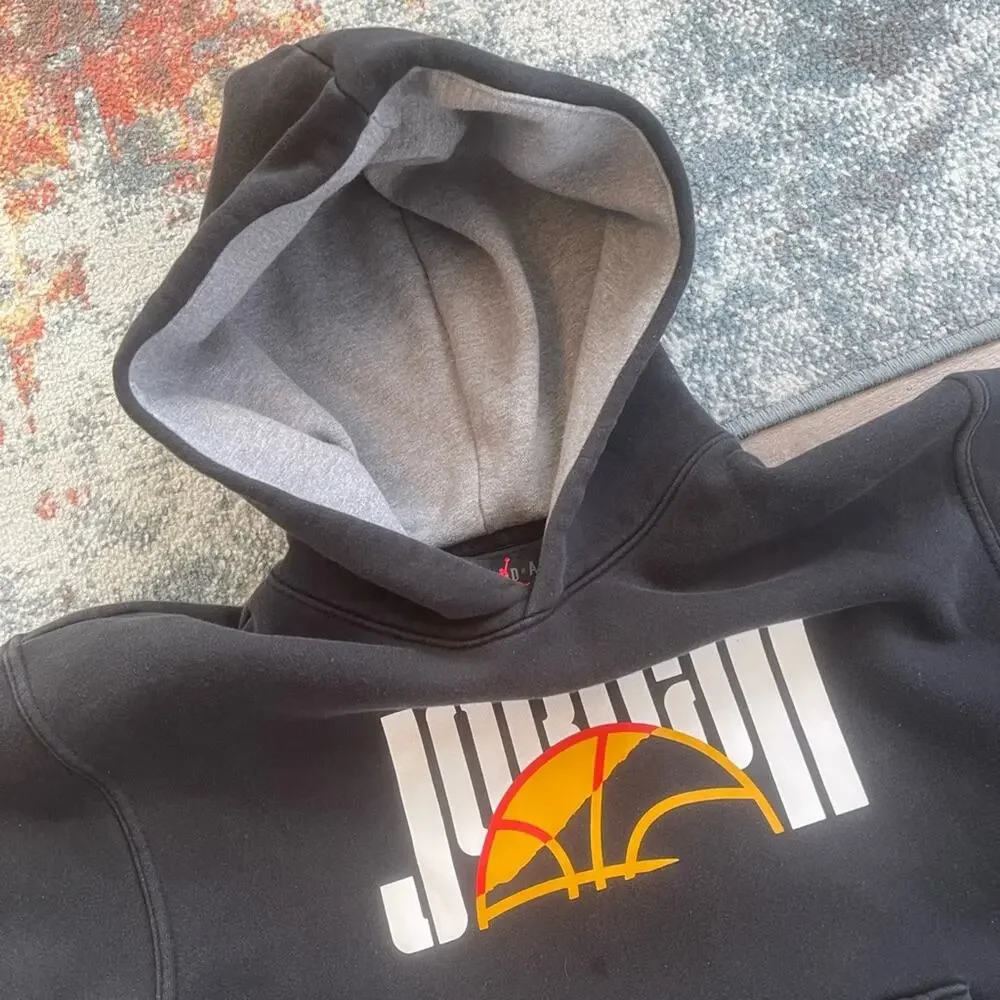 Nike air jordan size medium sport DNA fleece hoodie sweatshirt